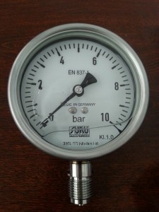 đồng hồ đo áp suất inox