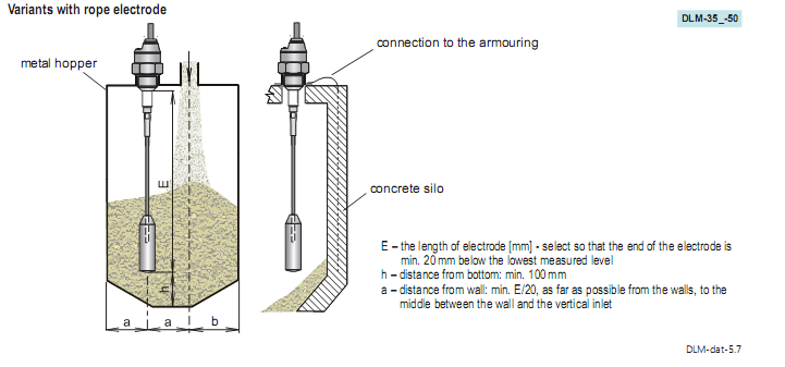 cảm biến điện dung đo mức chất lỏng - chất rắn