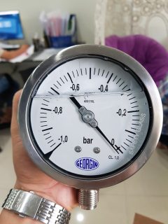 Đồng hồ đo áp suất chân không -1...0bar