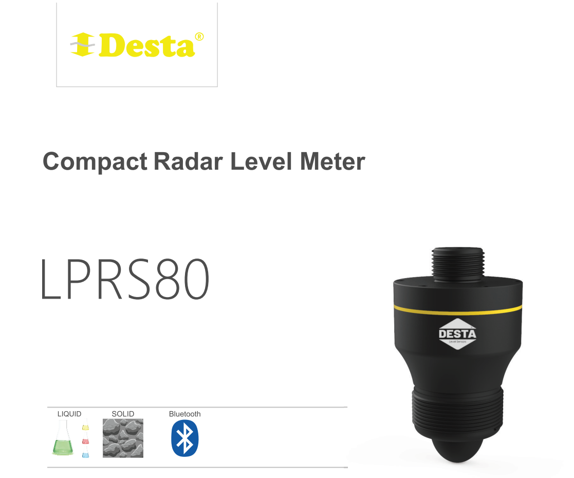 Cảm biến Radar LPRS80 hãng Desta