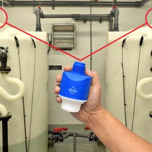 Cảm biến radar đo mức hóa chất